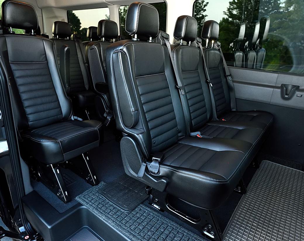 Spacious minivan for group travel