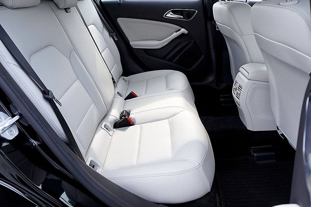 Clean, comfortable car interior